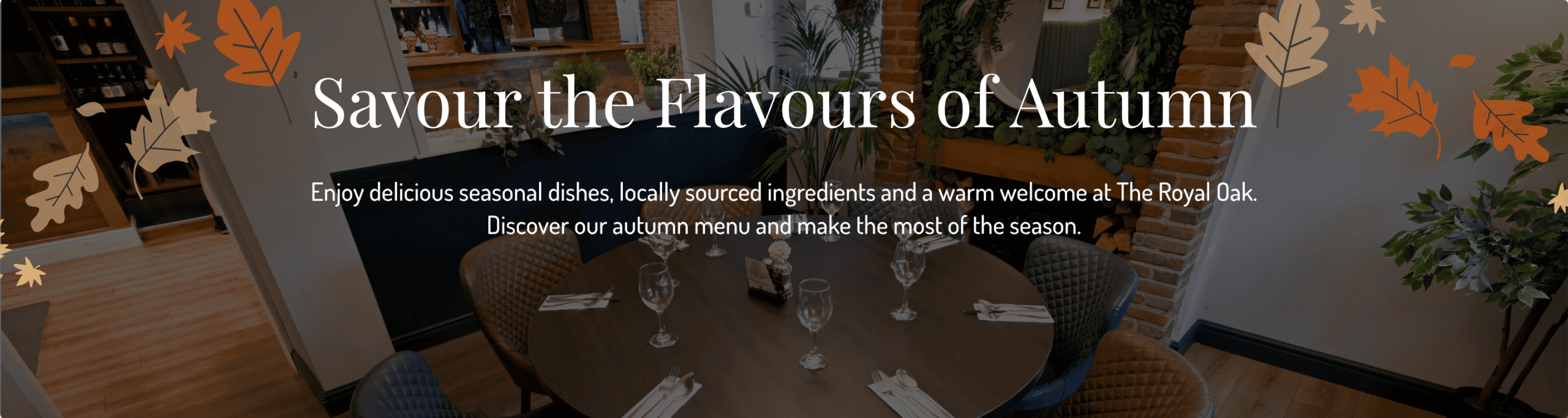 Autumn Menu